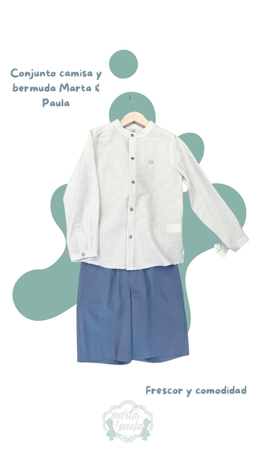 Conjunto camisa y bermudas