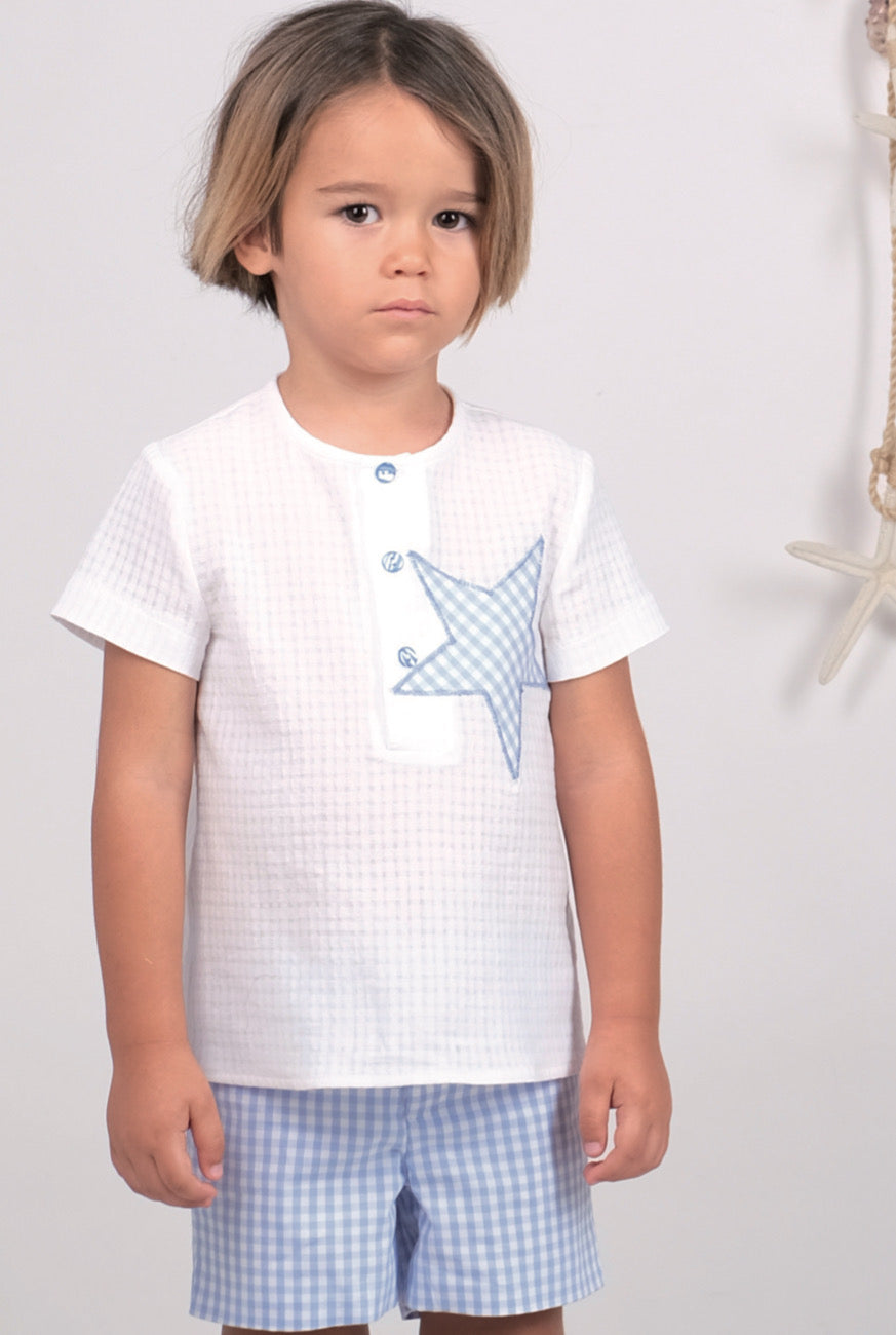 Conjunto camiseta y pantalón niño