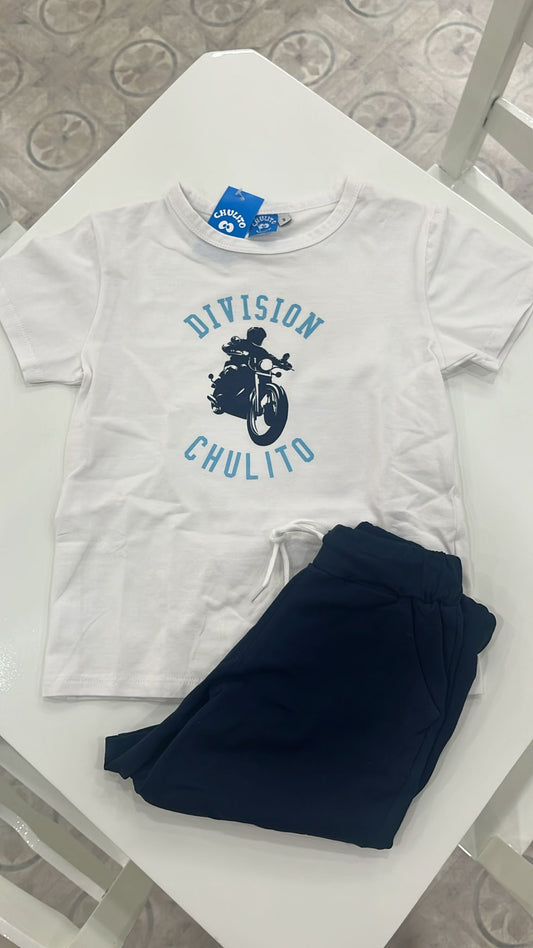 Conjunto camiseta y pantalón niño