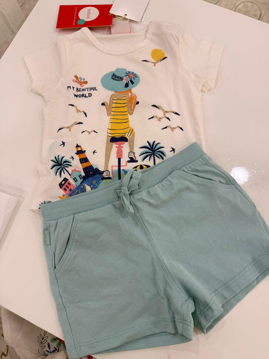 Conjunto camiseta y short