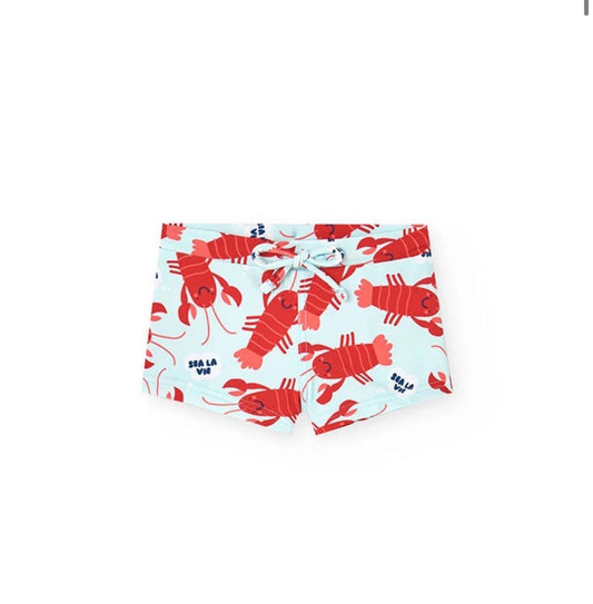 Boxer baño niño
