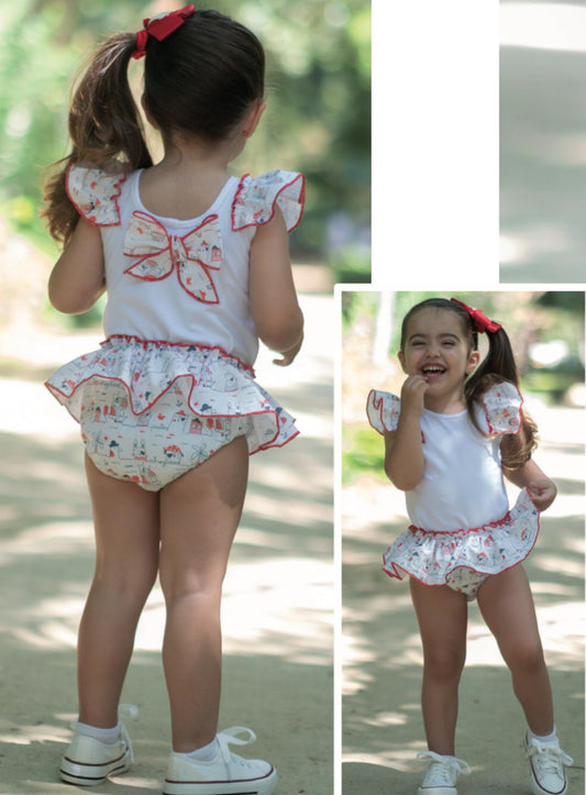 Conjunto camiseta y braga