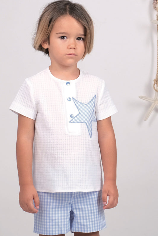 Conjunto camiseta y pantalón niño