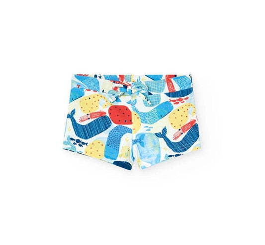 Boxer baño niño