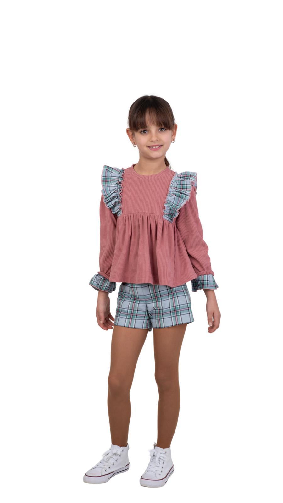 Conjunto camisa y short